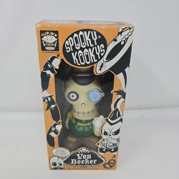 Rare‎ Out Of Print Flapjack Toys SPOOKY KOOKYS Bavarian VON BECKER Vinyl figure