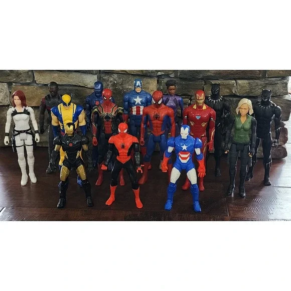 Marvel Avengers Titan Hero Series Action Figures Lot of 15 12