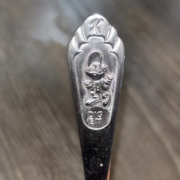 Vintage 1983 Kellogg's Cereal Advertising Spoon Stainless Japan Dig Em Frog