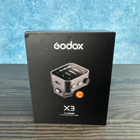 Godox X3-C Touchscreen TTL Wireless Flash Trigger for Canon, 1/8000s HSS