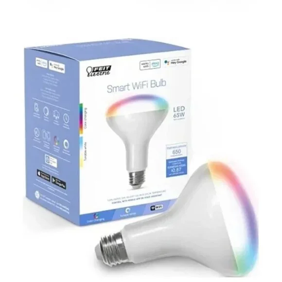 AURH Electric Smart Wifi Color Changing & Dimmable Automated LED Light Bulb NWB