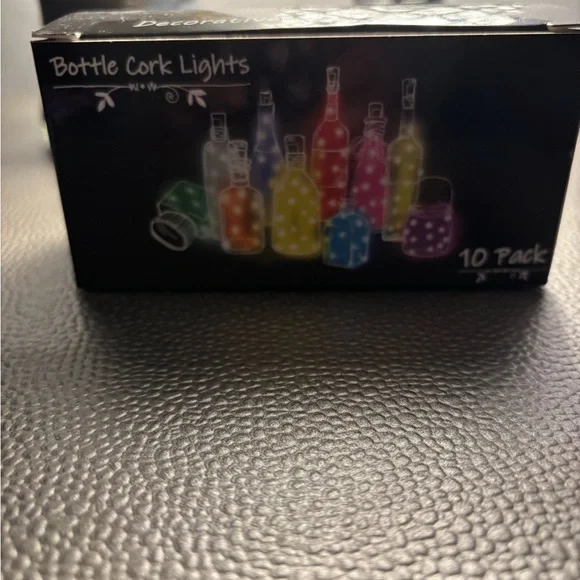 Bottle Cork Lights 6 Pack- white light