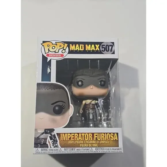 Funko Pop Mad Max Fury Road 507 Imperator Furiosa‎ Vinyl Figure
