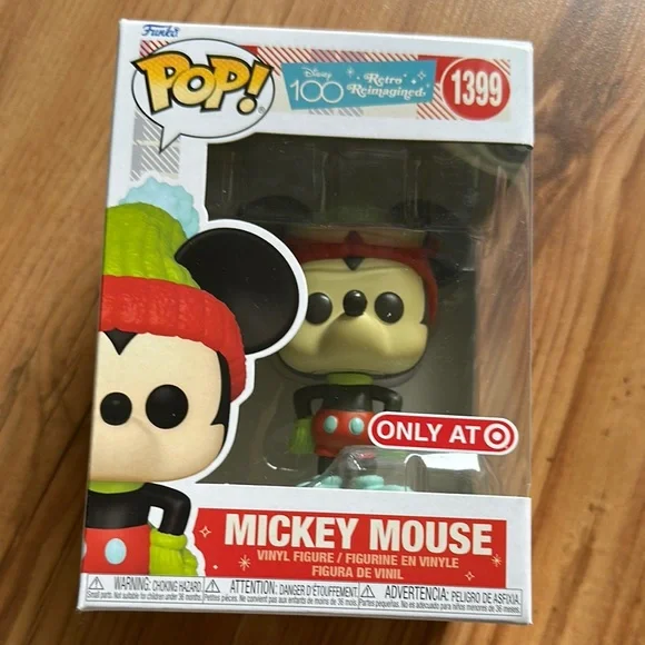 Funko Red and Green Mickey Mouse Action Figure‎