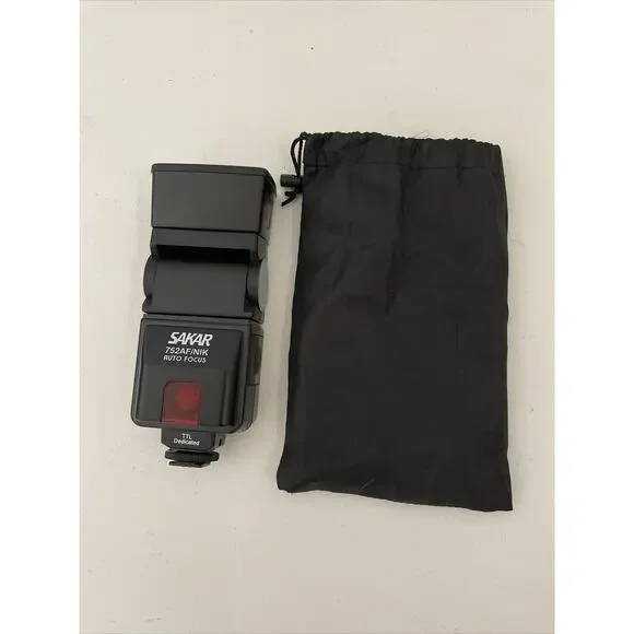 Sakar Auto-Focus Flash‎ Tested And Working Model 732AF/NIK
