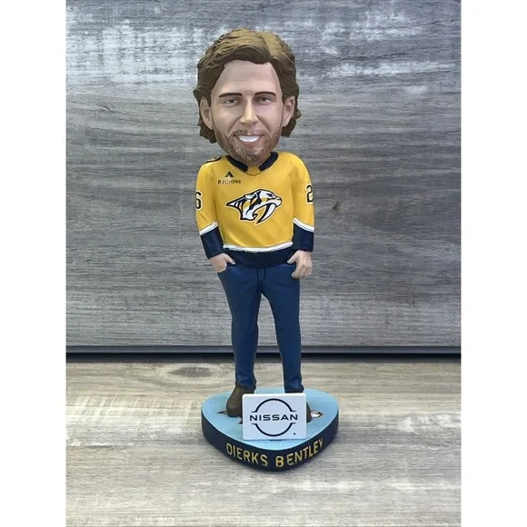 Nashville Predators Dierks Bentley Music City Hockey Bobblehead Series