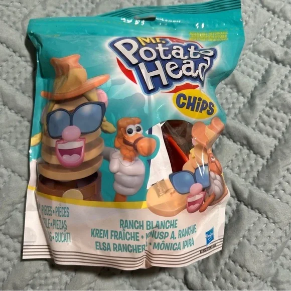 Mr Potato Head CHIPS RANCH BLANCHE Figure Toy NEW/SEALED 11 pieces