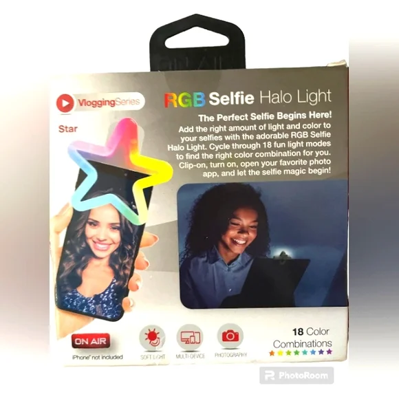 Brand New RGB SELFIE LIGHT