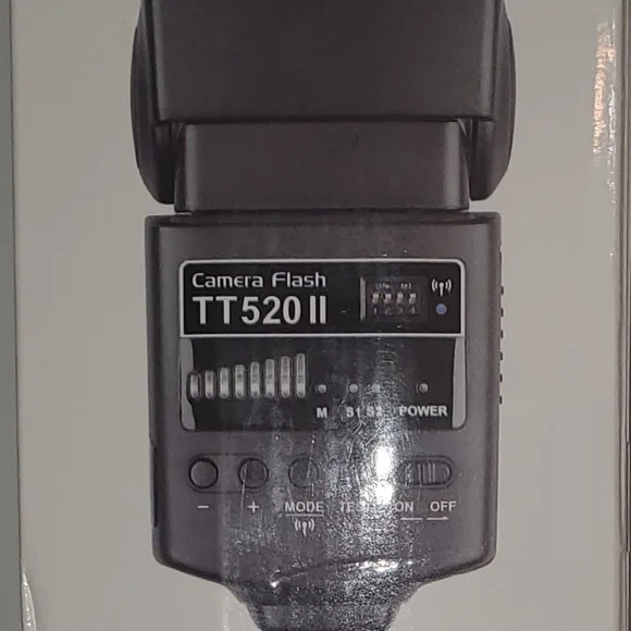 TT520 II Black Camera Flash