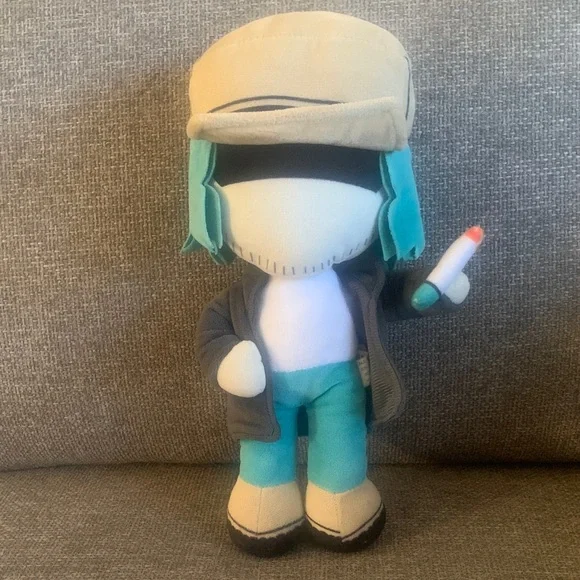 Friday Night Funkin Spooky Month Skid Plush Doll Action Figure Toy 11”