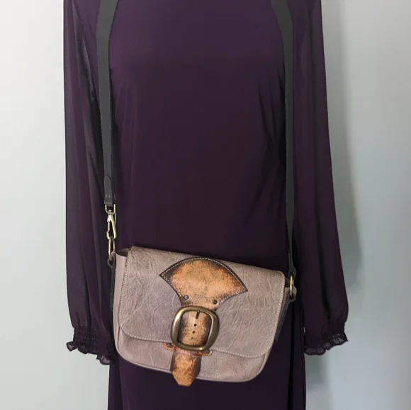 Phillip Phillips Hand Made Leather Shoulder/Crossbody Bag