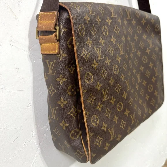 Louis Vuitton Monogram Messenger Bag 2002 France Vintage