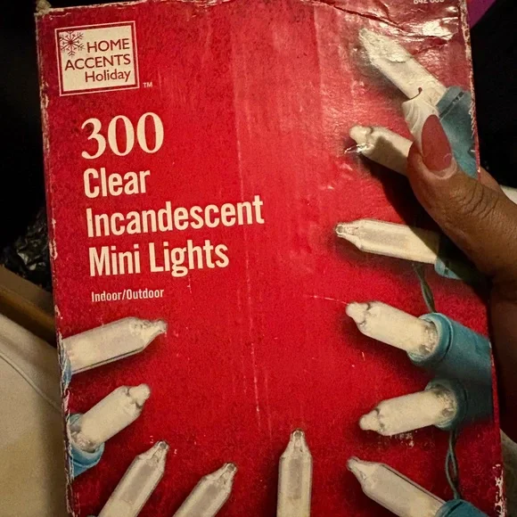 Clear Incandescent Mini Lights