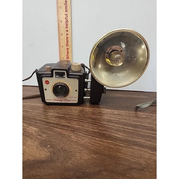 Vintage Kodak Brownie Holiday Flash Camera-NOT TESTED