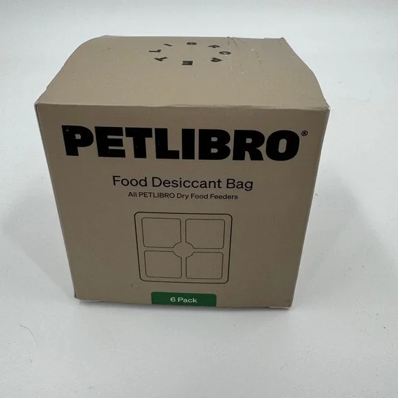 PETLIBRO Food Desiccant Bag‎ 4 Pack Replacement for Dry Food Feeders PLFD001
