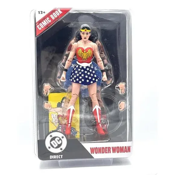 DC Direct Wonder Woman Golden Age Action Figure Comic Book NIB