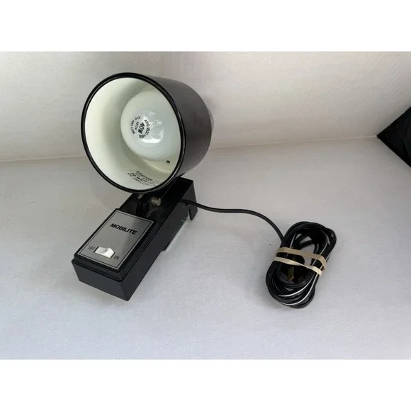 Vintage Hot Light w/ Table/Door Mounting Clamp Excellent Working Condition