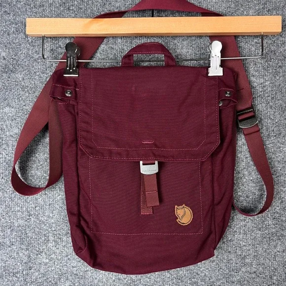 Fjallraven Foldsack No. 3 Shoulder Bag Small Burgundy