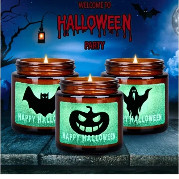 Halloween candles 3 pack