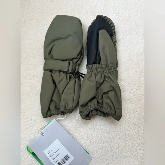 Kid’s wheat MITTENS TECH snow gloves 4-5Y 6-8Y