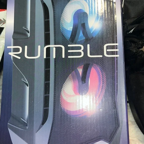 #913-NIB Rumble Cobaltx Wireless Tailgate Speaker w/Color Change LED Lights
