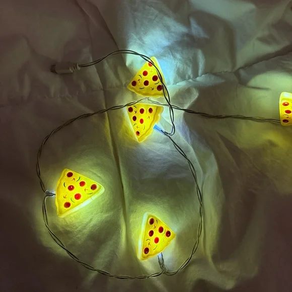 Pizza Slice String Lights