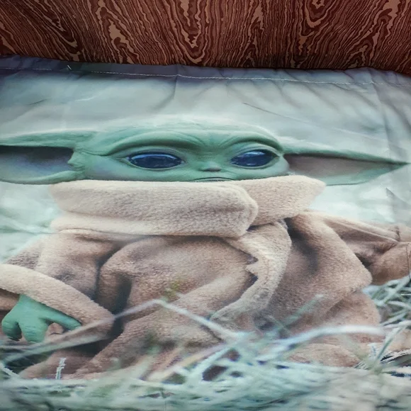 NEW STAR WARS YODA DUVET 3 PIECE SET SIZE QUEEN