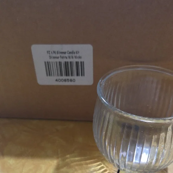 #6 Pink Zebra Shimmer Petite Candle Kit