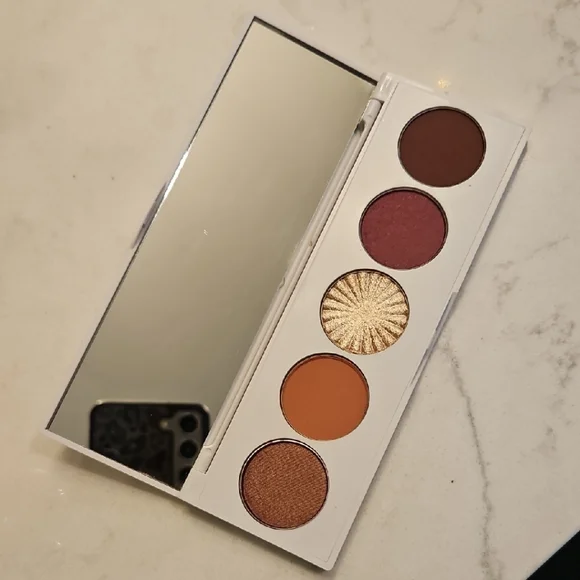 OFRA Eyeshadow Palette with Gold, Brown, and Burgundy Shades