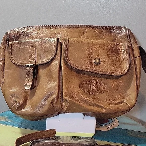 Australian Rare Genuine Kangaroo Leather Messenger Bag