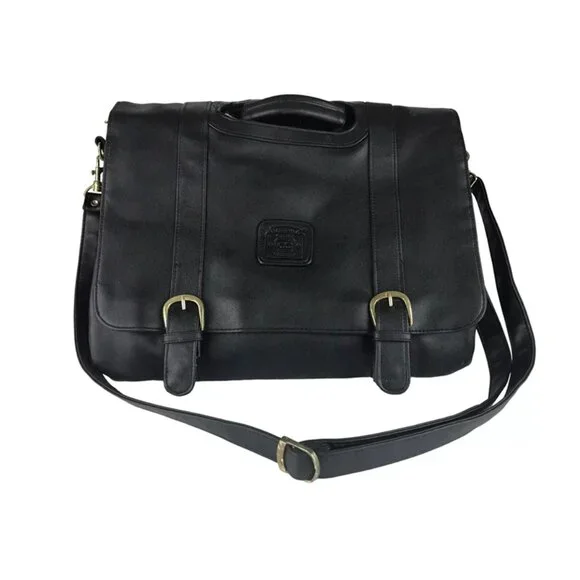 Original Carriage Collection Unisex‎ Adults Black Shoulder Strap Messenger Bag