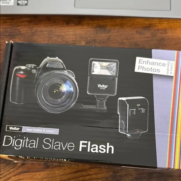 Vivitar Digital Slave Flash - Black