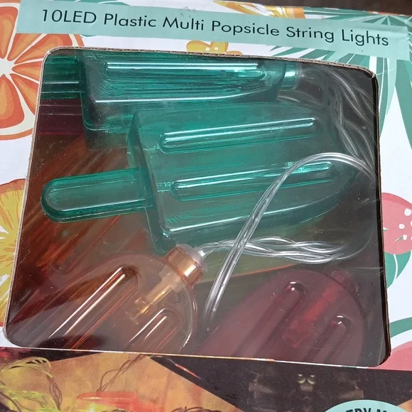 Vibrant Popsicle String Lights - Multicolor