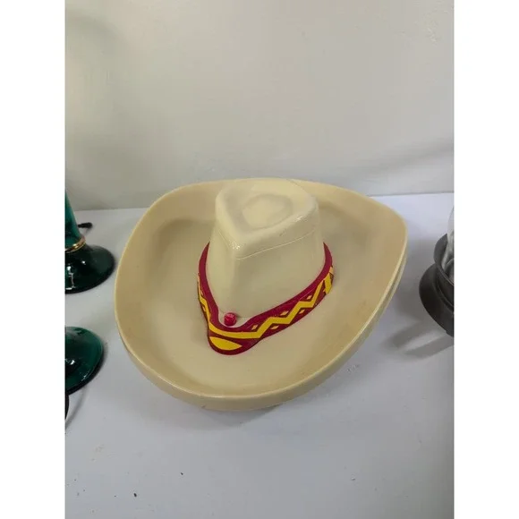 The Original Cowboy Hat Chips and Salsa Bowl 2002 Hat Sound Bonanza Song‎