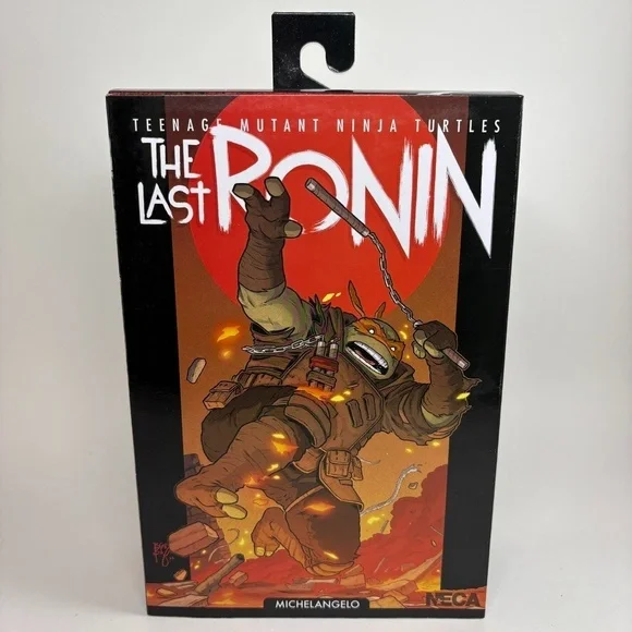 NEW NECA TMNT The Last Ronin‎ - Michelangelo 7