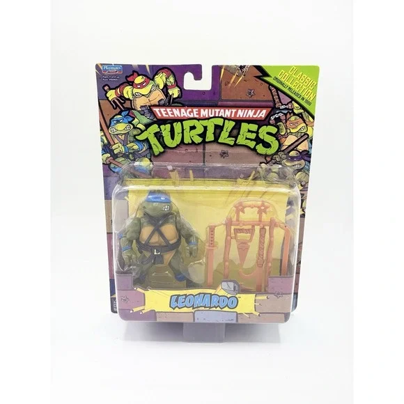 New Teenage Mutant Ninja Turtles 1988 Classic Collection Leonardo Action Figure