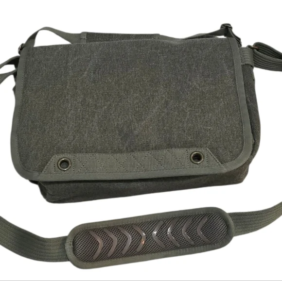 Think Tank Photo Retrospective 7M Canvas Camera Sholder Bag In Green Pine Stone.