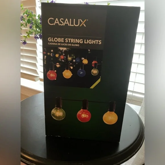 Globe string lights
