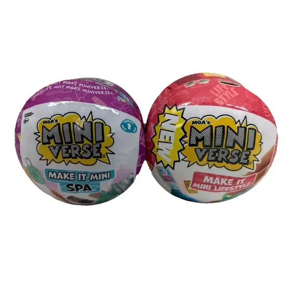 Lot Of 2 MGA’s Mini Verse Make It‎ Mysteries