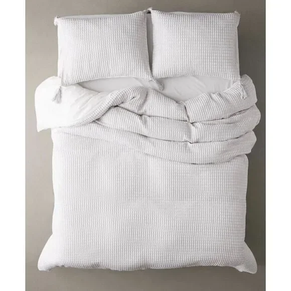 Urban Outfitters Waffle Weave Duvet Cover Full Queen Size