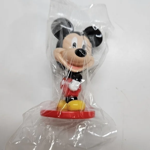 VINTAGE NEW Kellogg's Cereal Promo Disney Mickey Mouse Mini Bobble Head