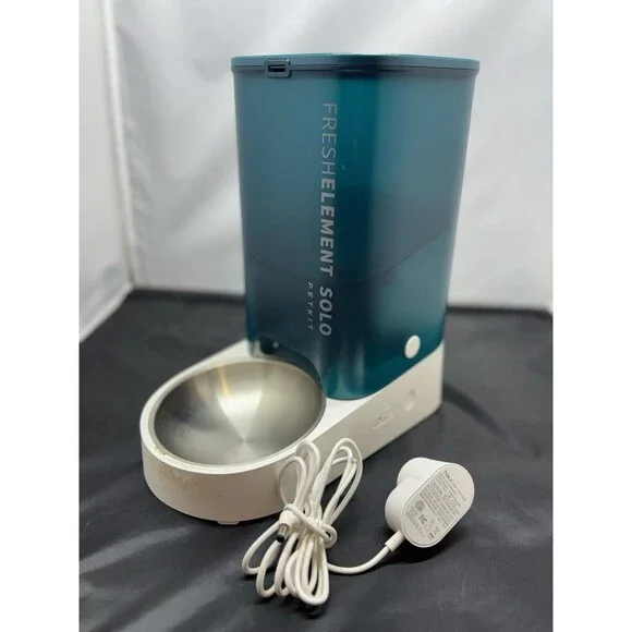 Petkit Fresh Element Solo P570 Smart Automatic Pet Food Dispenser Blue White