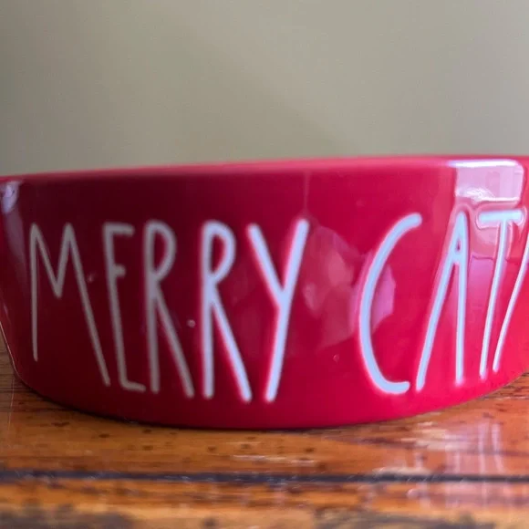 Rae Dunn SALE Merry Catmas Bowl EUC