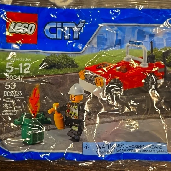 Lego City 30347 Fire Car poly - NIP / Sealed