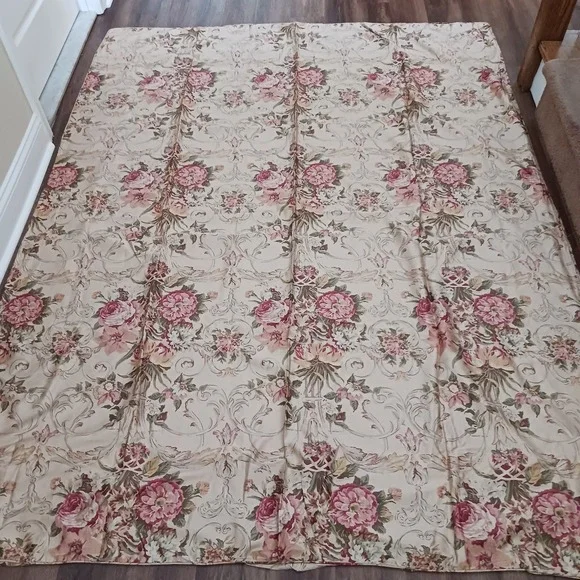 Ralph Lauren Guinevere Reversible Cotton Sateen Twin Duvet Cover