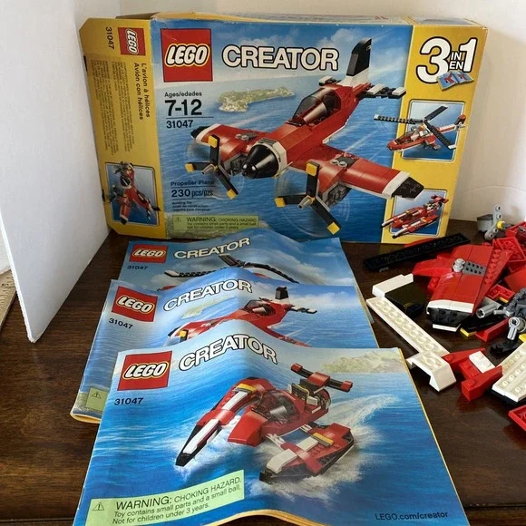 LEGO CREATOR 3-in-1 Propeller Plane (31047) - Retired