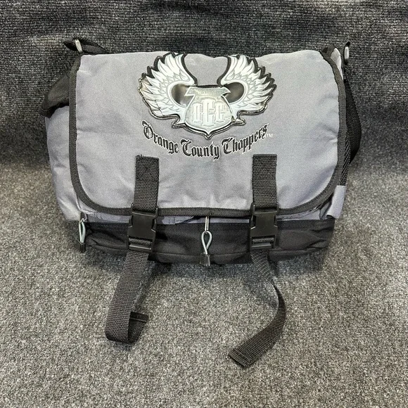 Orange County Choppers Motorcycles F687 Messenger Daily Crossbody‎ Shoulder Bag