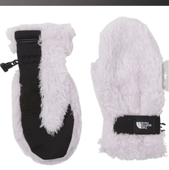 NWT The North Face Suave OSO mittens in Lavender Fog Size L 6.5