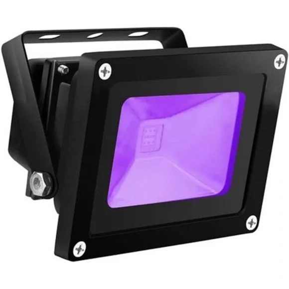 UV LED Black Light, High Power 10W LED Black Light Flood Light IP65-Waterproof