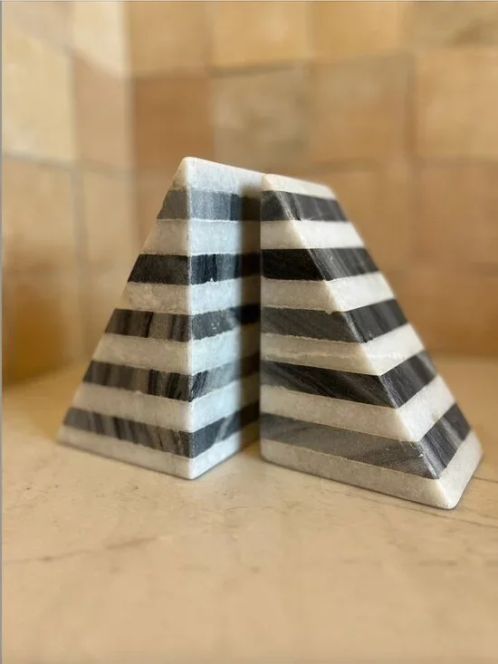 West Elm Marble Bookends (1 pair)